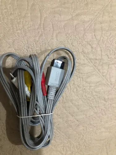 Cabo Av original Nintendo Wii 