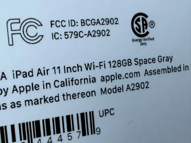 ? iPad Air 11? M2 128GB Wi-Fi Lacrado Original Apple - R$ 5.500,00