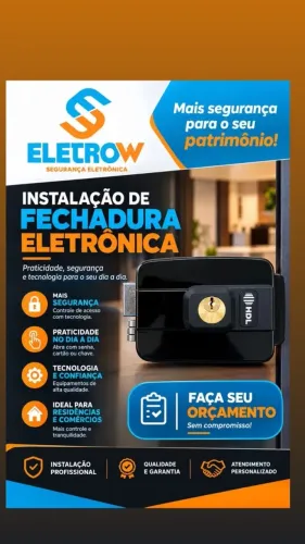 Prestação de serviços elétricos e sistema de segurança