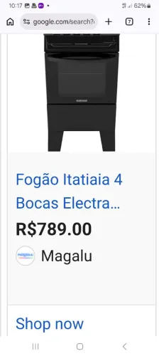 FOGÃO NOVO COMPLETO PERFEITO ESTADO 