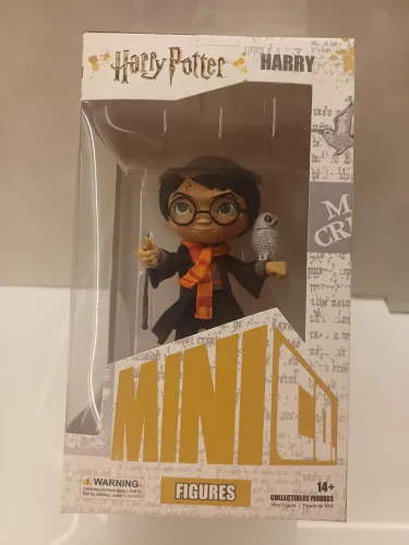 Boneco Estátua Harry Potter Com Hedwig Minico - Iron Studios