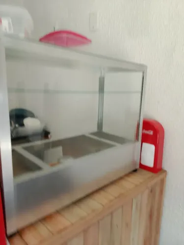 Estufa de cachorro quente e chapa