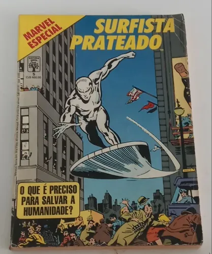 Gibi Marvel Especial 5 - Surfista Prateado - O Que é preciso para salvar a humanidade?