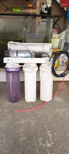 Filtro Reverso Osmose Pressurizado para aquário