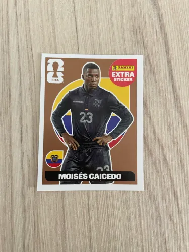 Caicedo legend bronze 2026, figurinha