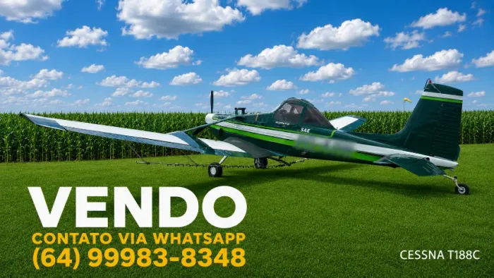 AVIÃO AGRICOLA CESSNA T188C
