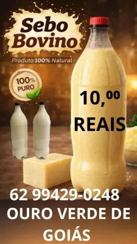 Sebo bovino