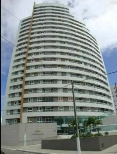 Alugar - Apartamento Mobiliado em Ponta Negra- 2/4 - 58m² - Vista Mar e Morro do Careca -