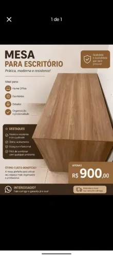 Mesa de escritório