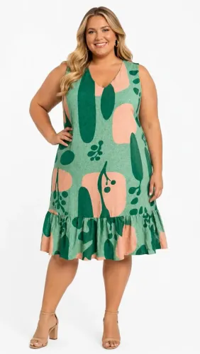 Vestidos no Viscolinho 