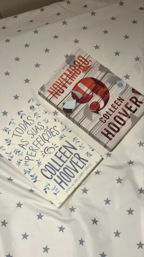 Livros Collen Hoover (Todas as Suas Imperfeições e Novembro 9)