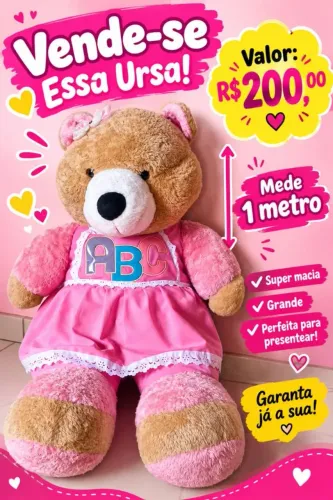 Vendo ursa gigante..