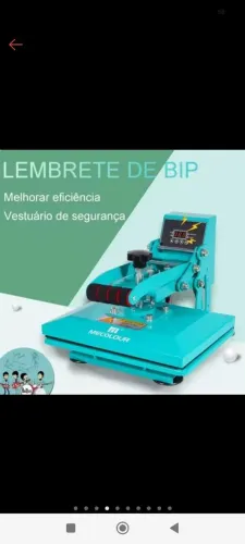 Prensa Térmica Mecorlour para sublimação 