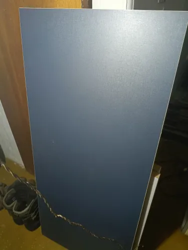 Mesa de Escritório Azul