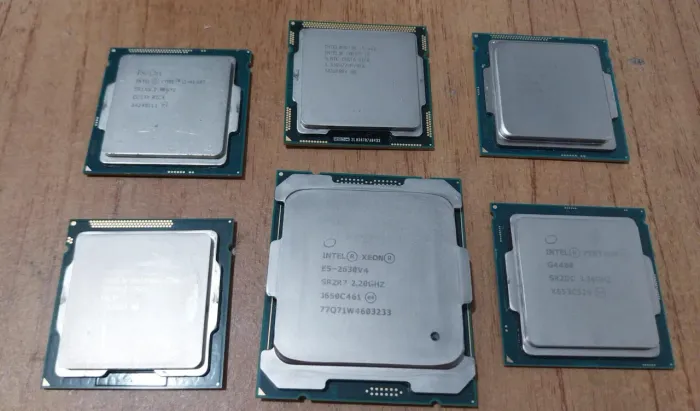 Lote de Processadores Intel