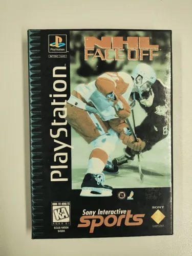 Jogo Nhl Face Off Para Playstation 1 - Long Box