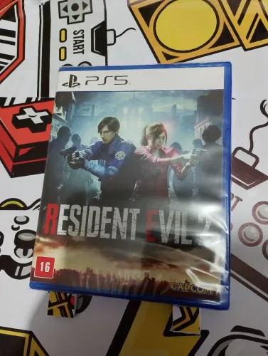 Resident Evil 2 Remeke PS5 novo lacrado faço Olx pay