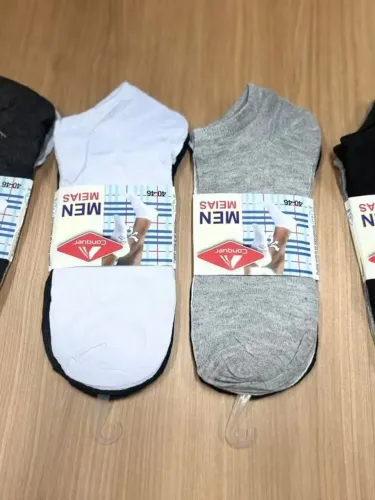 Kit com 12 pares de meia masculina oferta