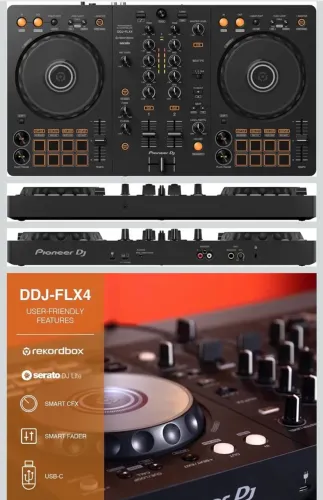 Controladora Pioneer DDJ-FLX4