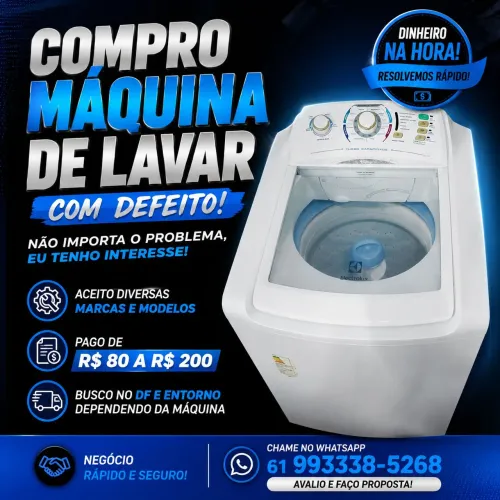 Máquina de lavar roupa 