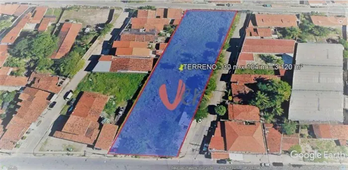 Terreno à venda, 360 m² por R$ 180.000,00 - Canindezinho - Fortaleza/CE