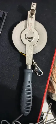Vendo trena de profundidade de 20M Starret N° 507 *aço inoxidavel*
