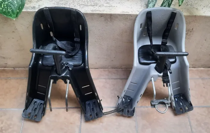 Cadeirinha dianteira para bicicleta