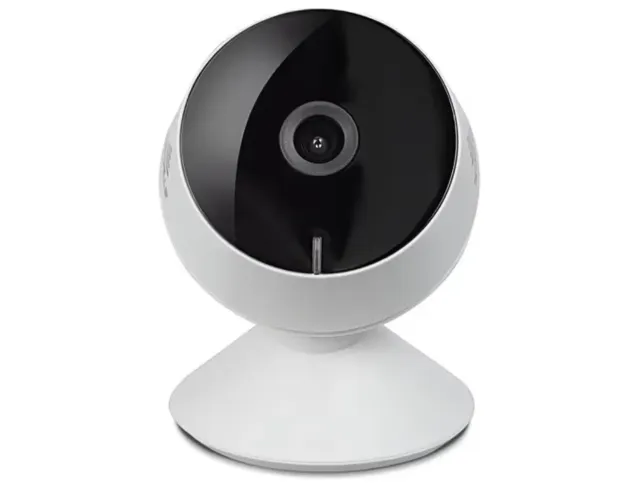 Câmera Inteligente Steck Ambiente Conectado, Segurança Interna, Wi-Fi, Branca