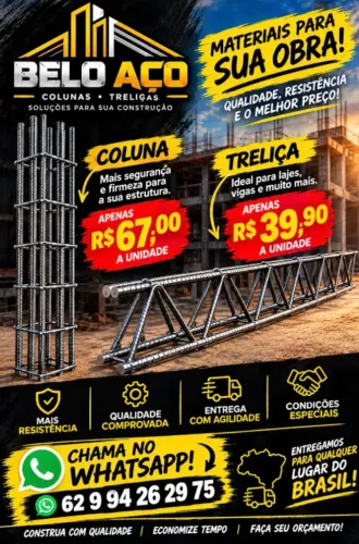 TRELIÇAS E COLUNAS BARATAS