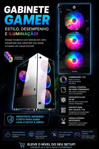 Gabinete Gamer Hayom