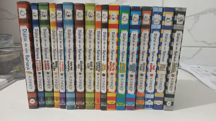Coleção de livros Diário de um Banana - 1 ao 17 |