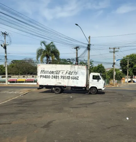Mudança e frete