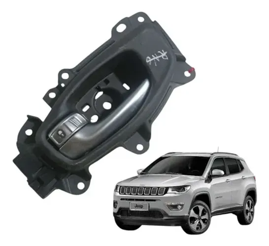 Maçaneta Interna Porta Dianteira Esquerda Jeep Compass 2018 Traseira