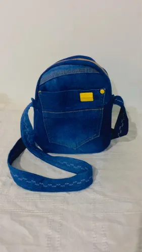 Bolsa com jeans