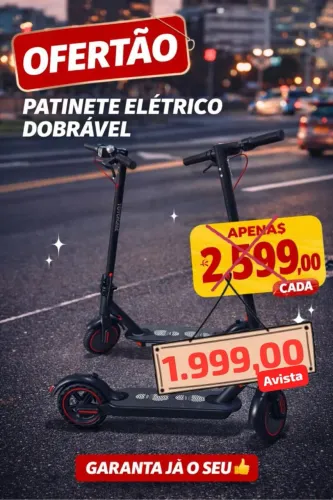 Patinete Elétrico Novo