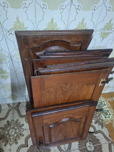 Vendo essas portas em madeira de lei