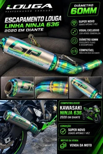 Escape Ninja Zx6 636 LOUGAN