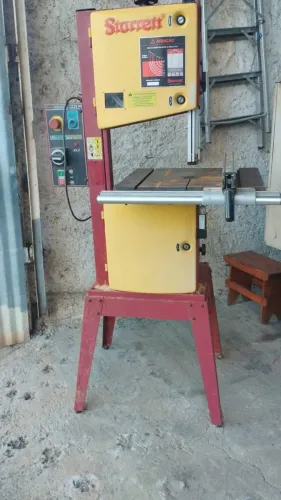 Serra De Fita Vertical Madeira 1hp 160x130mm S2510 Starrett Usada