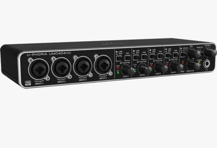 Interface de áudio Behringer