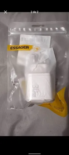 Fonte original essager 30W USB-C branca