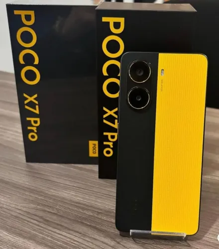 Xiaomi Poco X7 PRÓ 256GB 12GB -- Amarelo Loja física com Garantia -