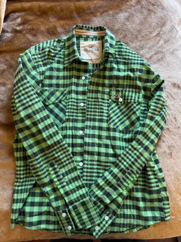 Camisa Xadrez Hollister