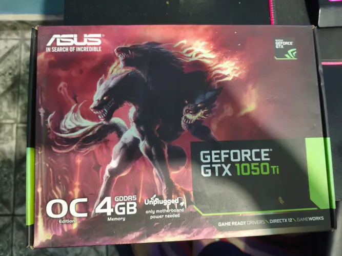 Placa de vídeo GTX 1050 4gb
