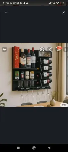 Adega suspensa .