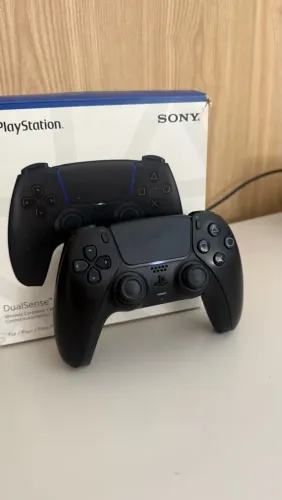 Controle PS5 DualSense Midnight Black Original Sony + Caixa