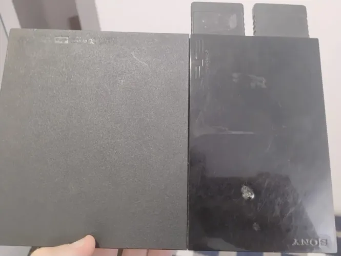 PS2 slim troco pelo Xbox 360 com luz vermelha