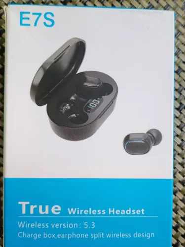 Fone Bluetooth E7s sem fio Tws Bluetooth 5.3