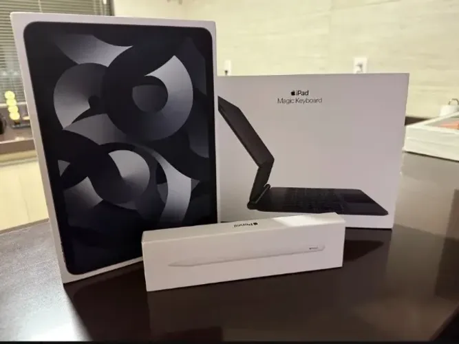 Apple iPad Air 256gb Chip M1 (Wi-Fi) + Apple Pencil + Magic Keyboard