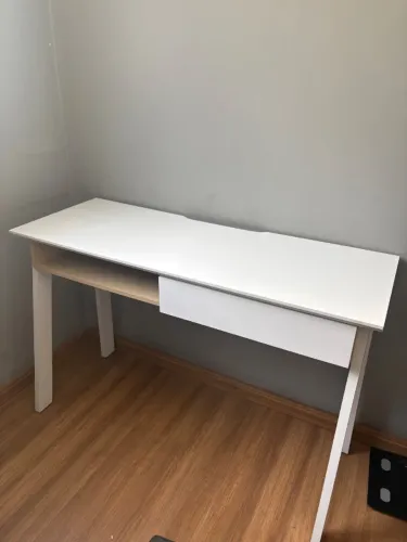 Escrivaninha Mesa de Escritório 120x45 - Branca