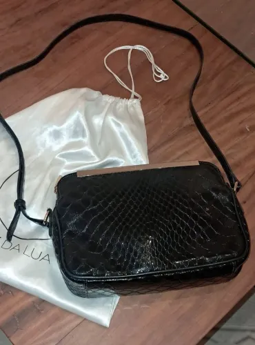 Bolsa Luz Da Lua - Couro envernizado